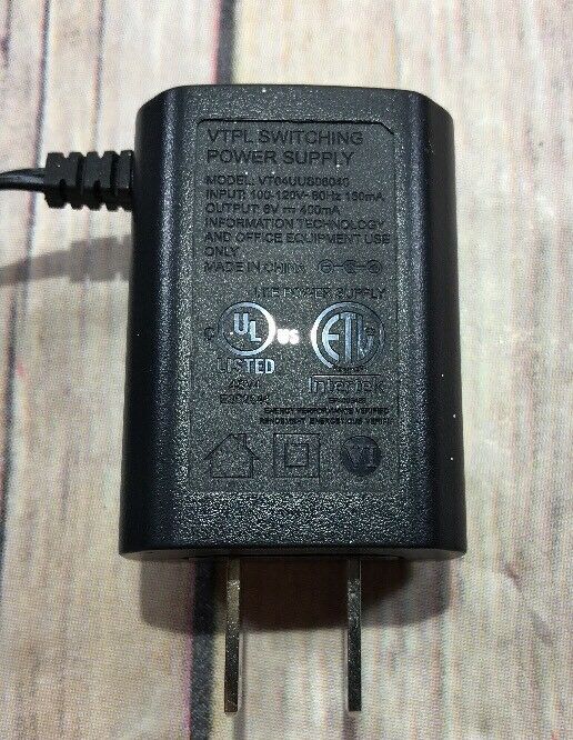 NEW Vtech / AT&T VT04UUS06040 6V 400mA AC Adapter Power Supply